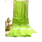 Khadi Linen Saree M J HANDLOOM